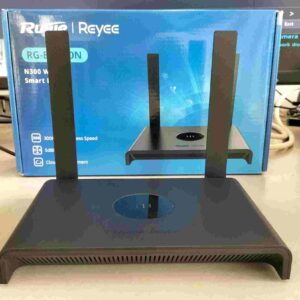 Ruijie RG‑EW300N 300Mbps Wireless Smart Router – 2.4 GHz Wi‑Fi 4 (802.11n), 4 Modes, Cloud & App Management