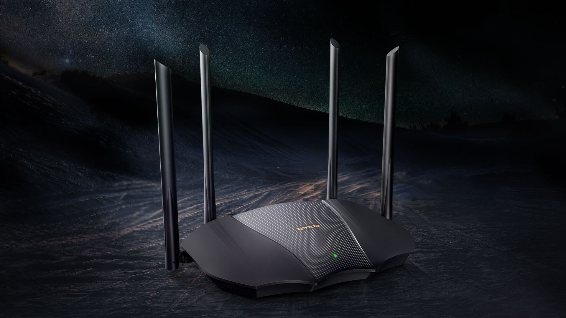 Tenda TX9 AX3000 Dual‑Band Wi‑Fi 6 Router – Gigabit Wireless Router with OFDMA, MU‑MIMO, Dual‑Core 1.6 GHz CPU, 2976 Mbps (574 + 2402) & 4×6 dBi Antennas