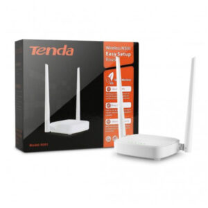 TENDA N301 WIRELESS N300 ROUTER – FAST 2.4GHZ WI-FI, 4-IN-1 MODES (ROUTER/AP/REPEATER/WISP)